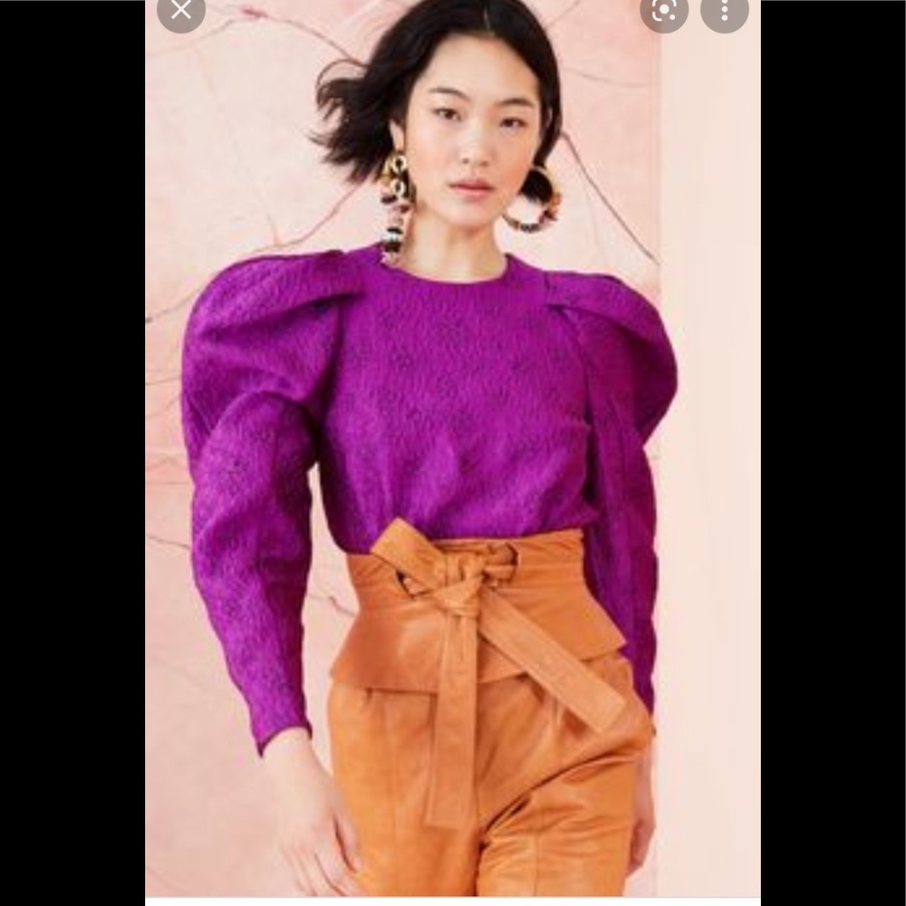 Ulla Johnson peplum leather belt